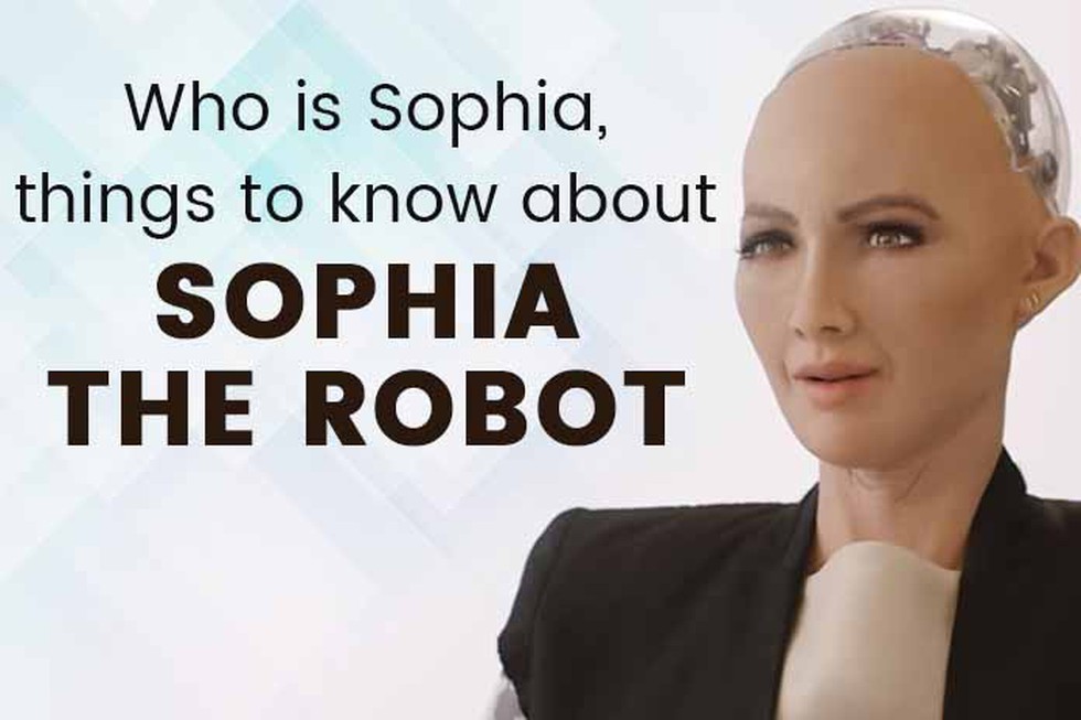 Sophia, world's first humanoid robot, arrived from Hong participate in ongoing Vizag Fintech Festival in