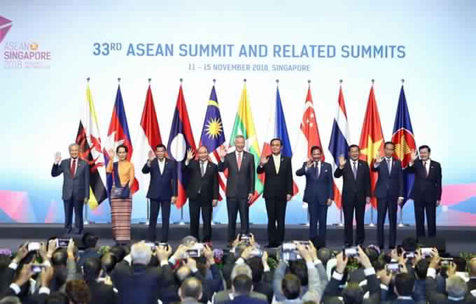 The 33rd edition of the ASEAN Summit began in Singapore. Prime Minister