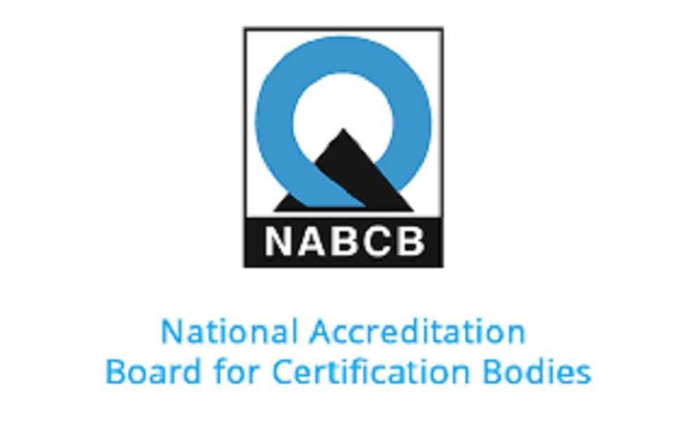 The National Accreditation Board for Certification Bodies (NABCB) has