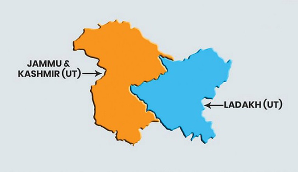 The state of Jammu and Kashmir has been officially bifurcated into the Union Territories of J&K