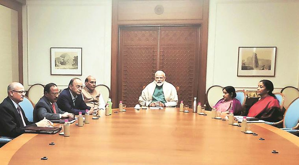 Prime Minister Narendra Modi Chaired A Meeting Of National Security 