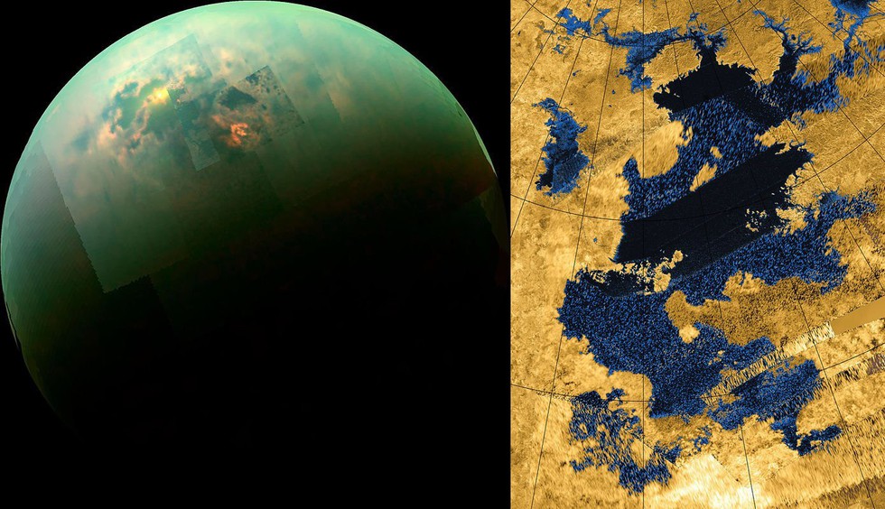 The latest findings, published in Nature Astronomy, confirmed that the  small liquid lakes in Titan's northern hemisphere are surprisingly deep,  perched atop hills and filled with methane.