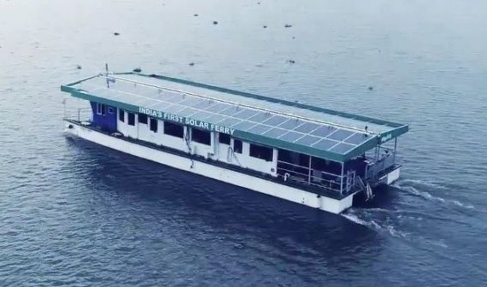 first solar powered tourist boat