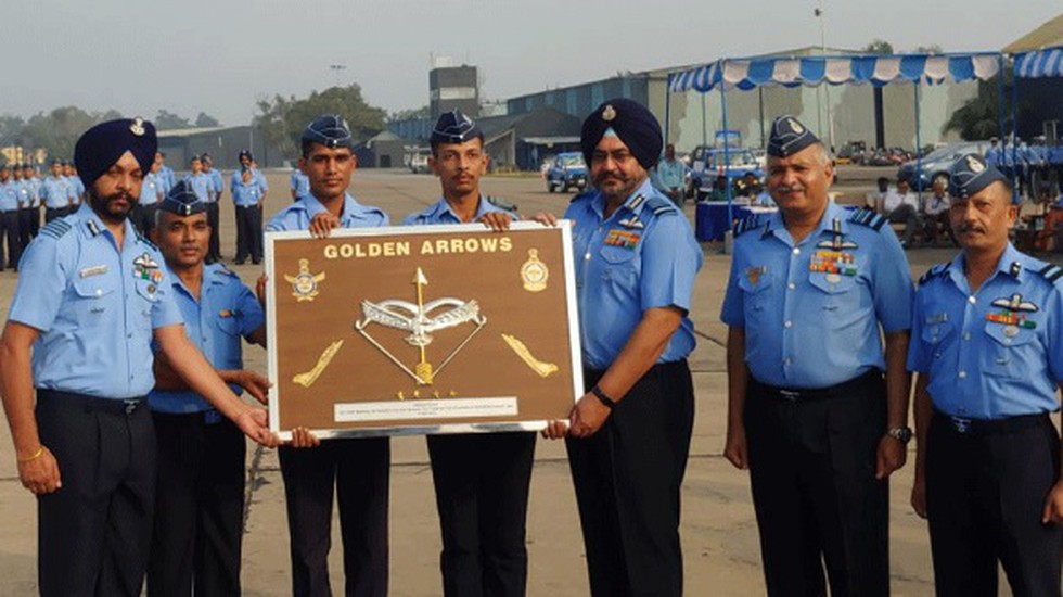 The Indian Air Force Iaf Resurrected The Air Force Station Ambala Based 17 Squadron Golden Arrows Which Will Operate The First Squadron Of Rafale Fighter Jets In The Near Future The Resurrection Ceremony