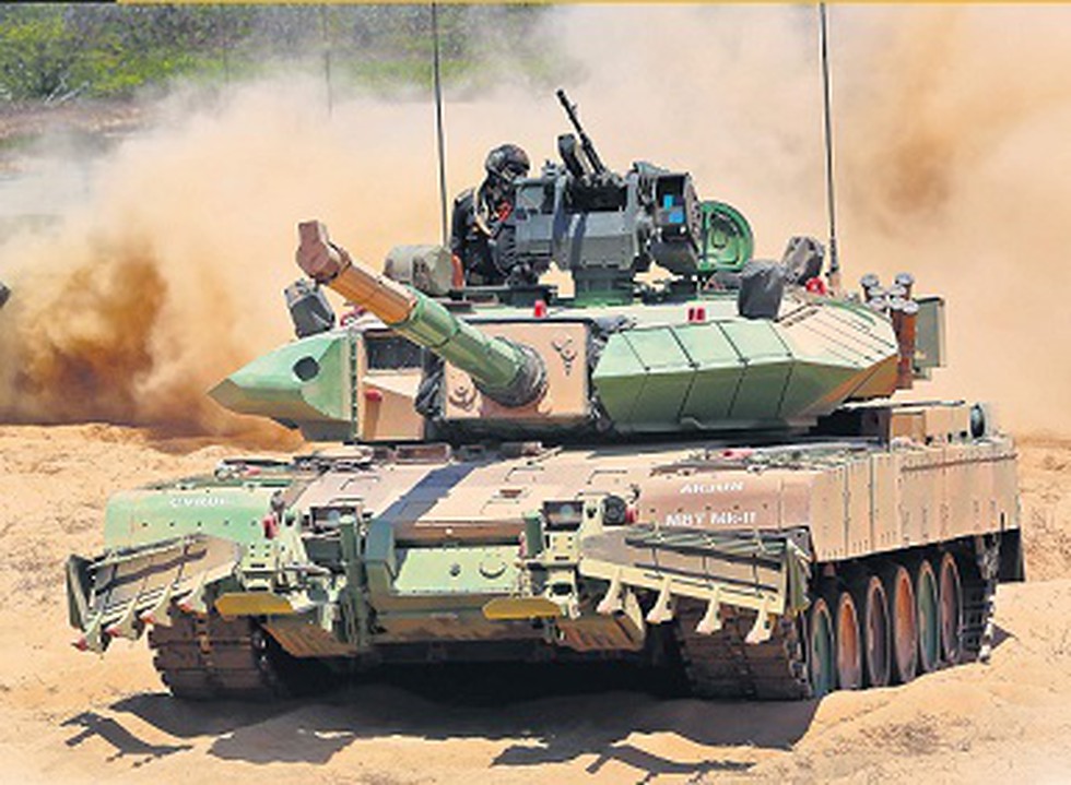 modern battle tank of india