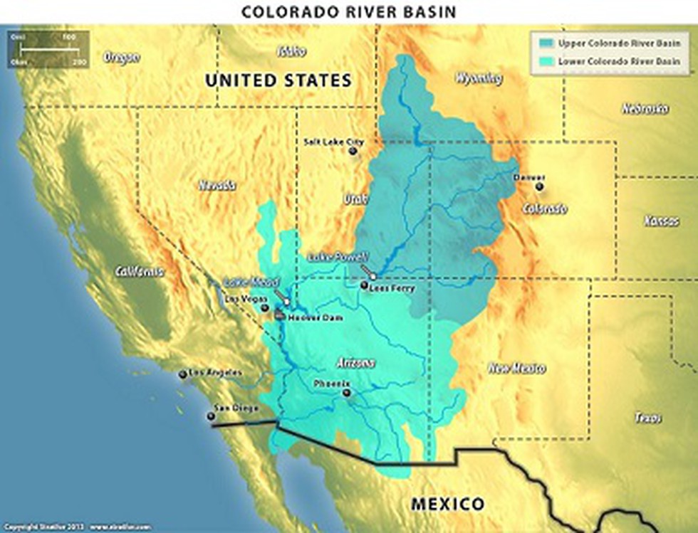 For The First Time The Federal Government In The Us Declared A Water Shortage For The Colorado