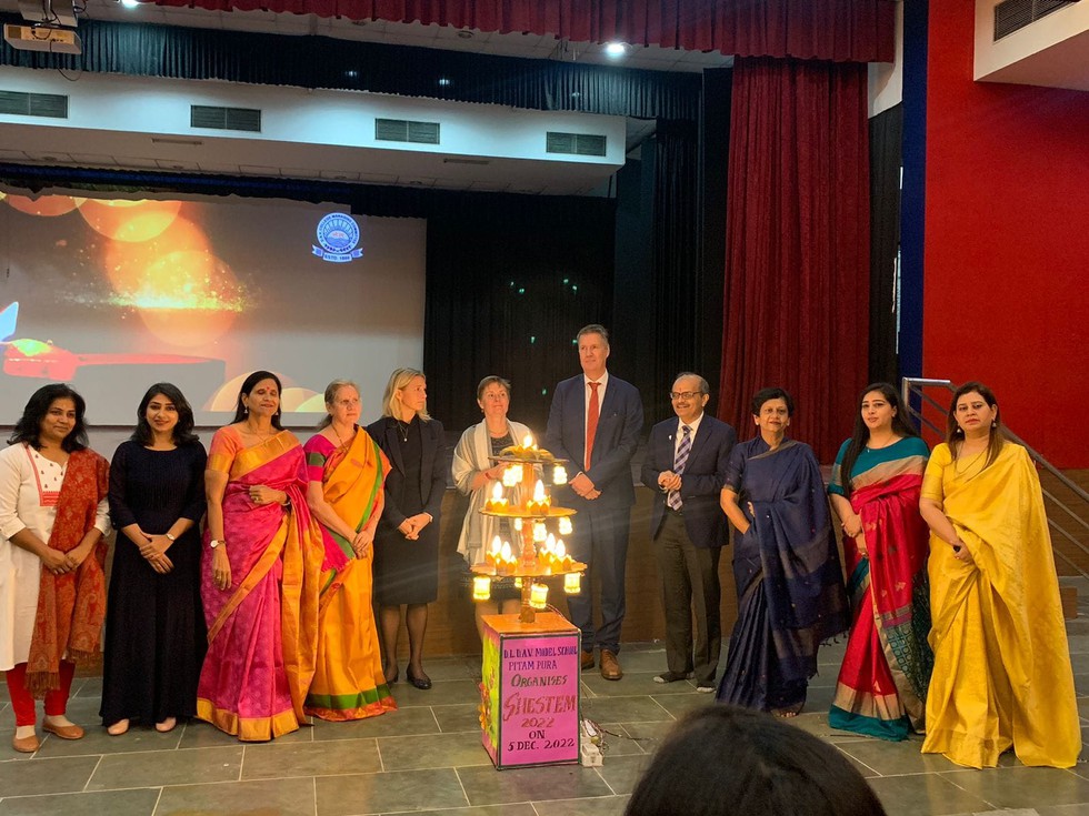 As Part Of The Sweden India Nobel Memorial Week She Stem Event Was Successfully Held For The