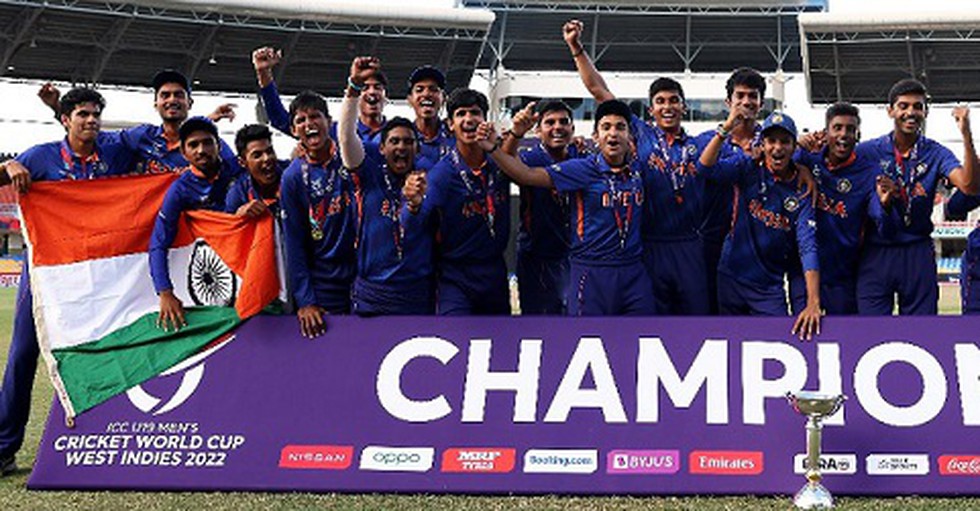 India won a recordextending fifth Under19 World Cup title, beating
