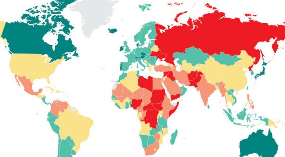 The 2023 Global Peace Index (GPI) recently released its annual ranking