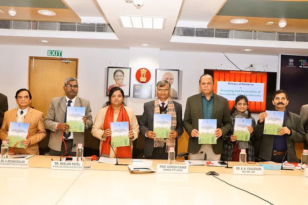 Niti Aayog Launches Grow Initiative To Promote Agroforestry For Land